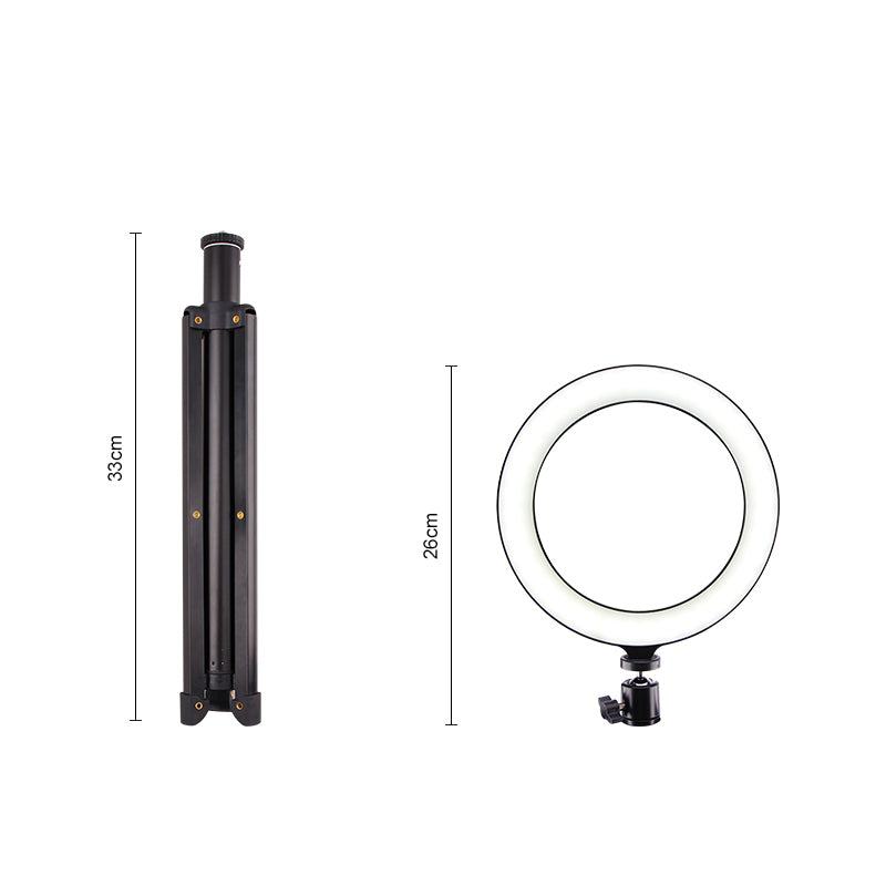 T9 Ring Photography Fill Light Set [Ring Light+Tripod Stand+Phone Bracket+Bluetooth Remote Controller]