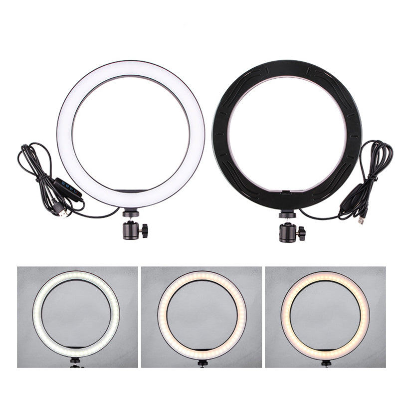 Ring Fill Light Set [Ring Light+160cm Tripod Stand+Phone Bracket+Bluetooth Remote Controller]