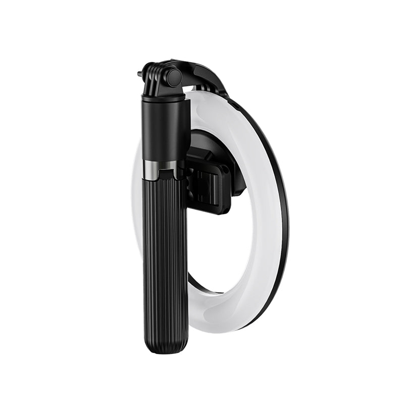 Uniqkart LV03 Photography Selfie Lamp LED Fill Light Lamp Ring with Tripod Stand for Makeup Live Broadcast