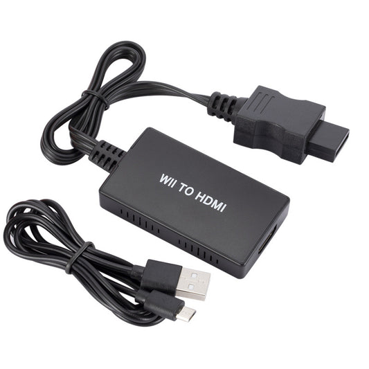Wii to HDMI Converter HD Device Wii HDMI Adapter with 3.5mm Audio Jack &amp; HDMI Output