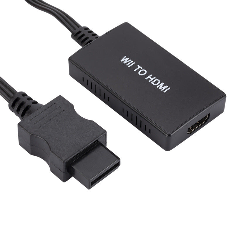 Wii to HDMI Converter HD Device Wii HDMI Adapter with 3.5mm Audio Jack &amp; HDMI Output