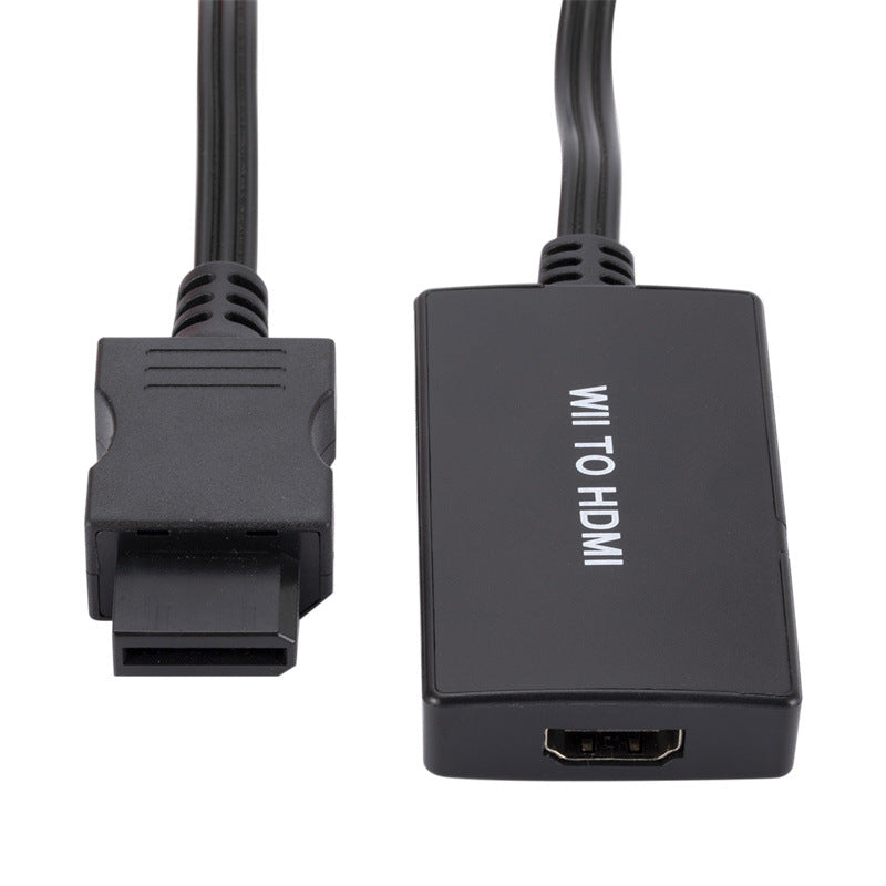 Wii to HDMI Converter HD Device Wii HDMI Adapter with 3.5mm Audio Jack &amp; HDMI Output