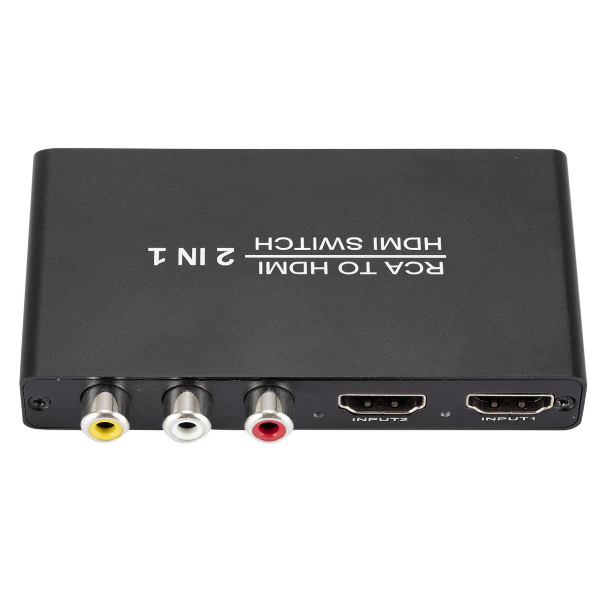 3 in 1 Output HDMI Converter Multi-port RCA to 2 HDMI Adapter Support 3840 x 2160/30Hz Home Theater for HDTV Projector
