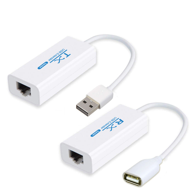 USB to RJ45 Ethernet Extender USB2.0 Signal Converter TX RX Extension ...