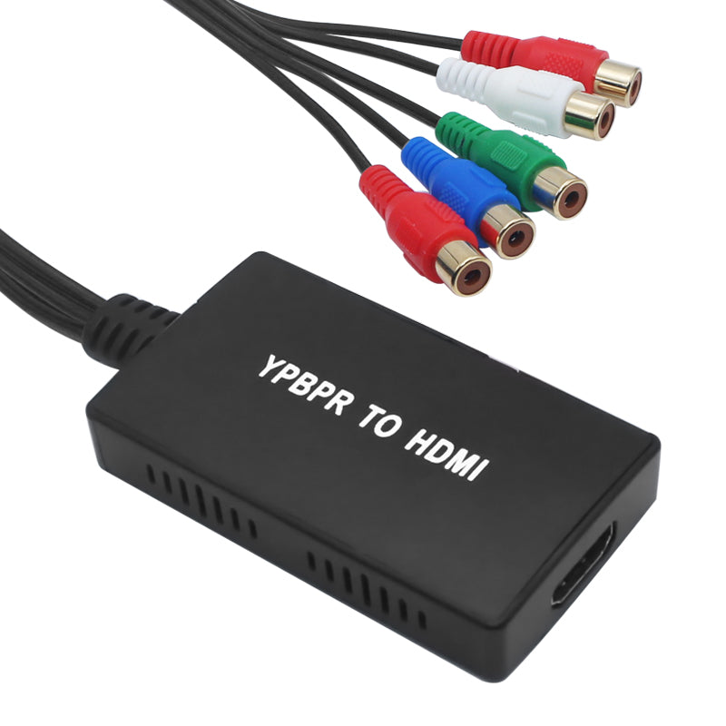 HD Component YPbPr to HDMI HD Video Adapter RGB to HDMI Converter Compatible with PS2 Xbox