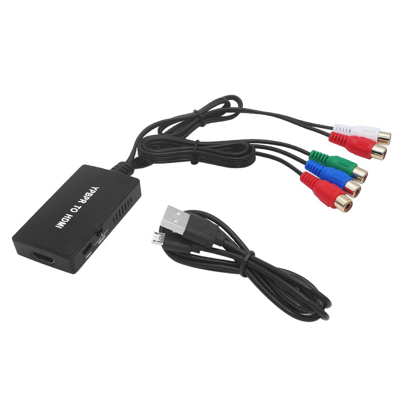 HD Component YPbPr to HDMI HD Video Adapter RGB to HDMI Converter Compatible with PS2 Xbox