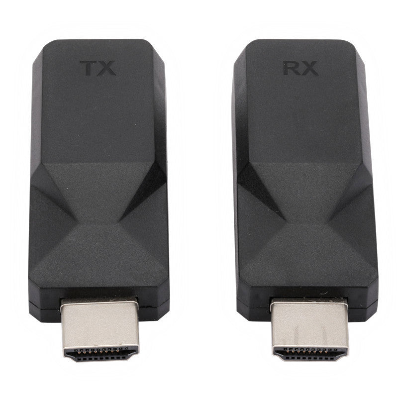 HDMI Extender Adapter Converter Signal Amplifier Repeater Over CAT 5e / 6 1080p Up to 50m for PS XBox TV Projector Monitor
