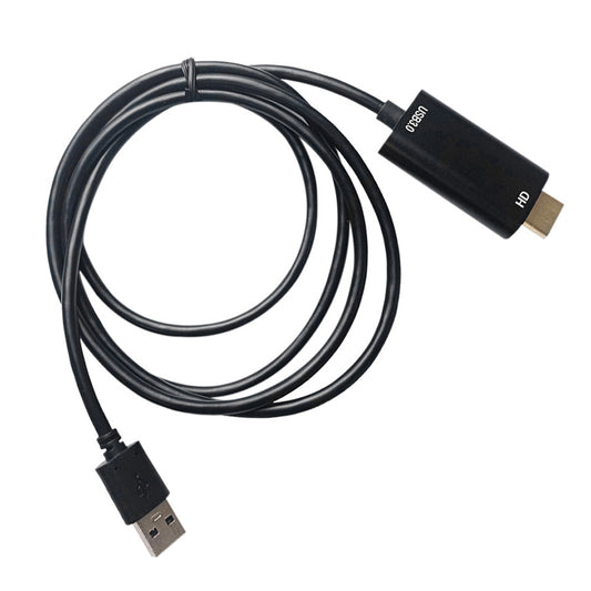 XCU01 3m HDMI HD Video Converter Cord USB 3.0 to HDMI 1080P Adapter Cable for Mac OS / Android / Windows