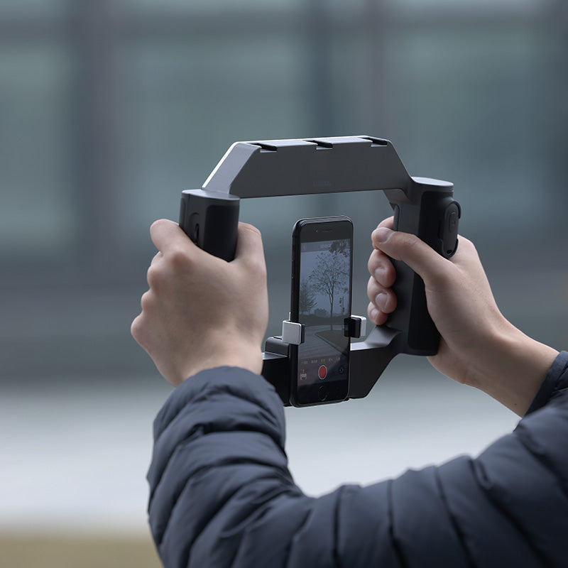Uniqkart U-Rig Light Wireless Remote Smartphone Video Rig LED Video Light 2 in 1 Ring Light Handheld Light