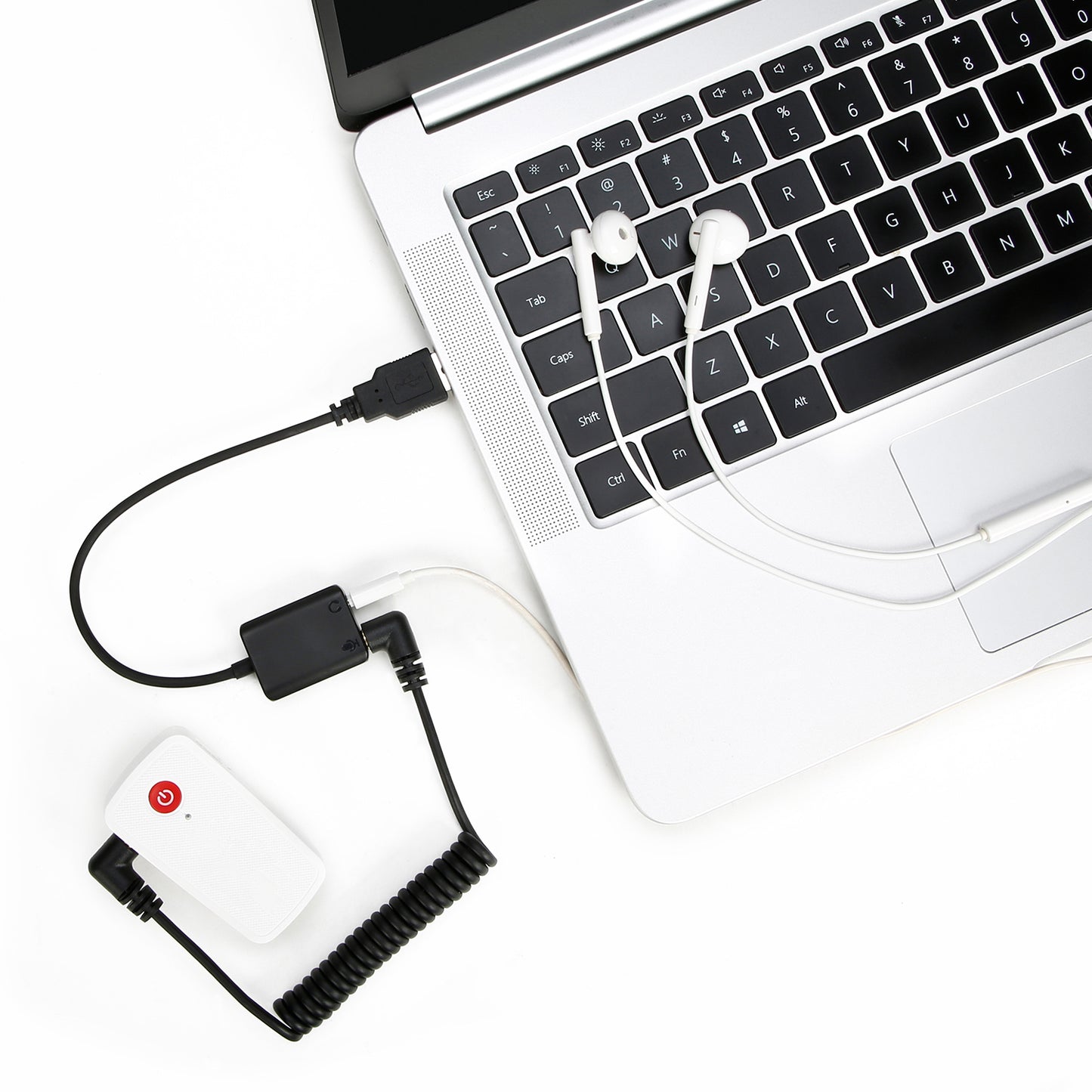 BY-EA2L External Sound Card USB Adapter Desktop Laptop USB to 3.5mm Headphone / Microphone Connector