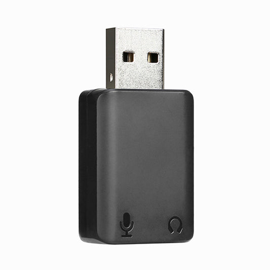BY-EA2 USB External Sound Card PC Laptop USB to 3.5mm Headset Microphone Audio Box Adapter