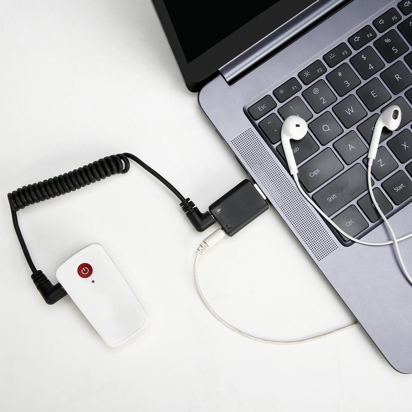 BY-EA2 USB External Sound Card PC Laptop USB to 3.5mm Headset Microphone Audio Box Adapter