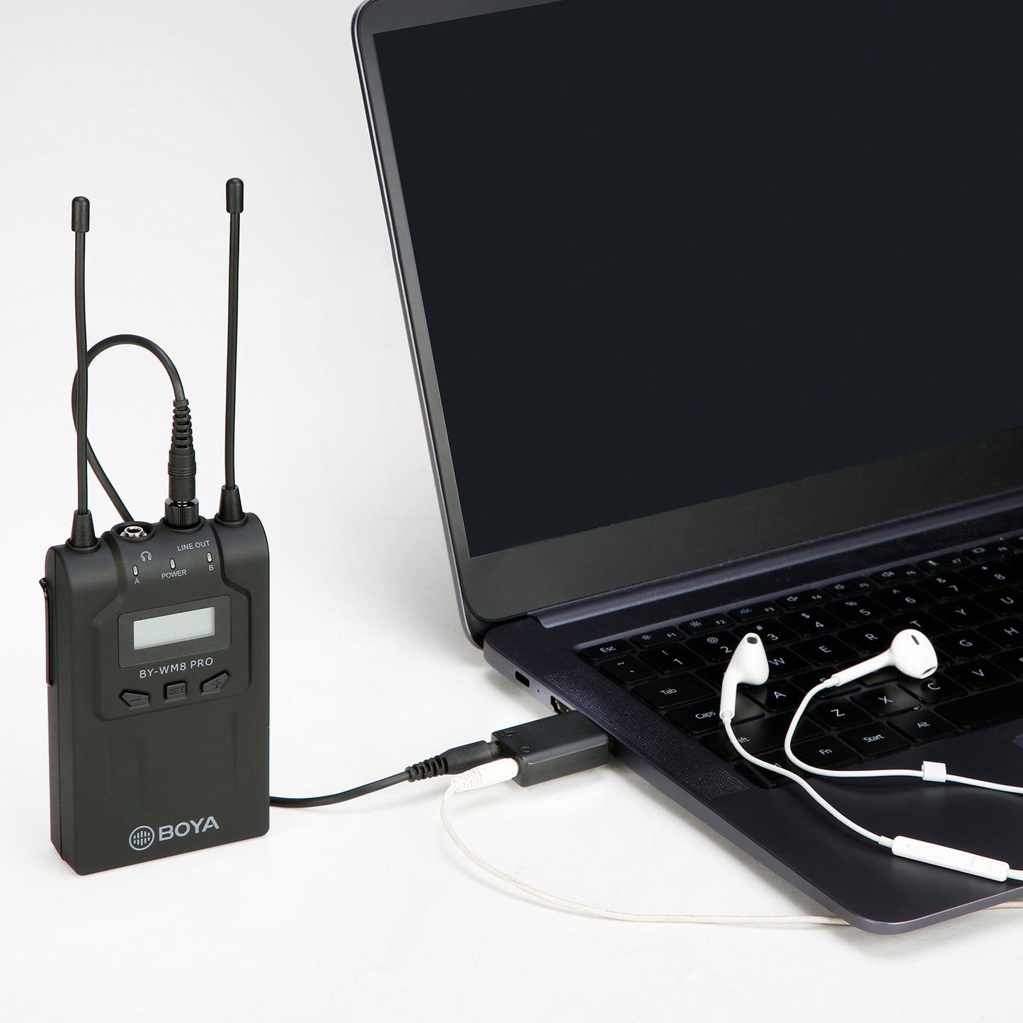 BY-EA2 USB External Sound Card PC Laptop USB to 3.5mm Headset Microphone Audio Box Adapter