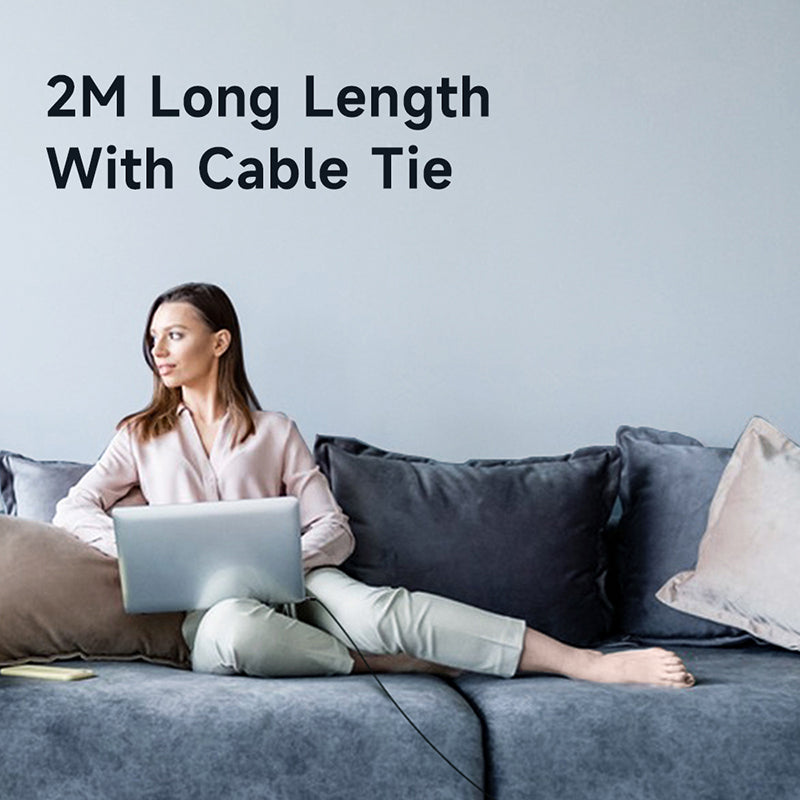 Uniqkart CA-1470 MDD 140W USB-C to Magsafe 3 Magnetic Cable 2m Fast Charging Cable with LED Indicator