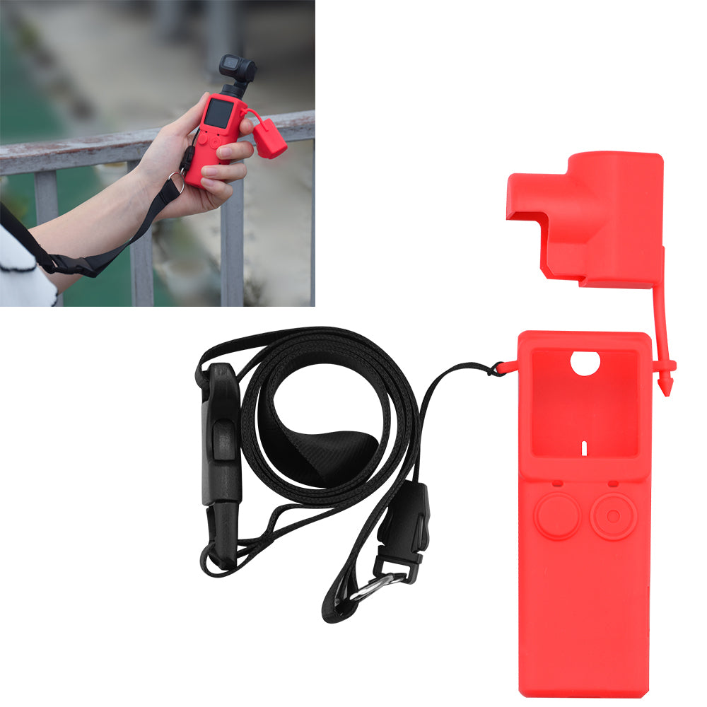 Silicone Protective Cover for Fimi Palm Gimbal Camera Drone Model Accessories - Red