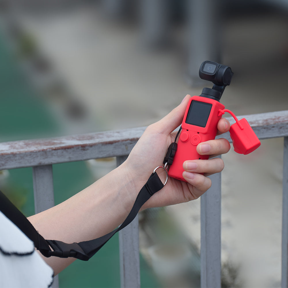 Silicone Protective Cover for Fimi Palm Gimbal Camera Drone Model Accessories - Red