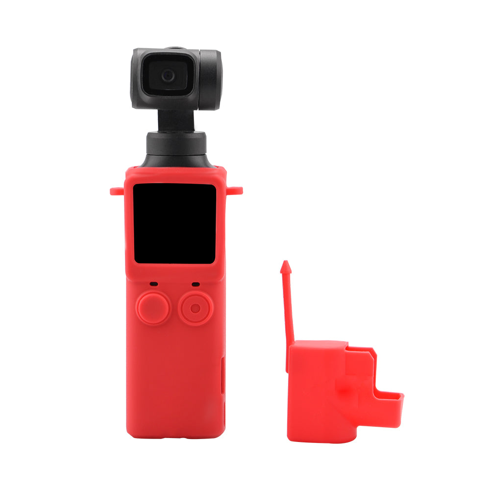 Silicone Protective Cover for Fimi Palm Gimbal Camera Drone Model Accessories - Red