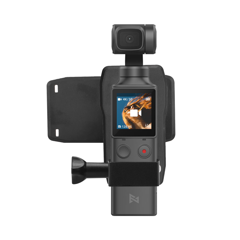 Portable Backpack Clip Carrying Strap Clamp Mount with Fixing Frame for FIMI PALM PTZ Camera Accessories