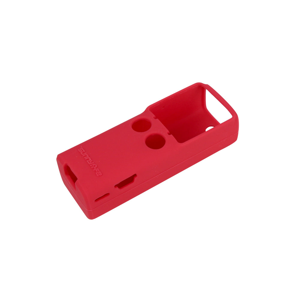 Protective Cover Case Soft Silicone Lens Cap Protector Dustproof Waterproof for FIMI PALM Handheld Gimbal Camera  - Red