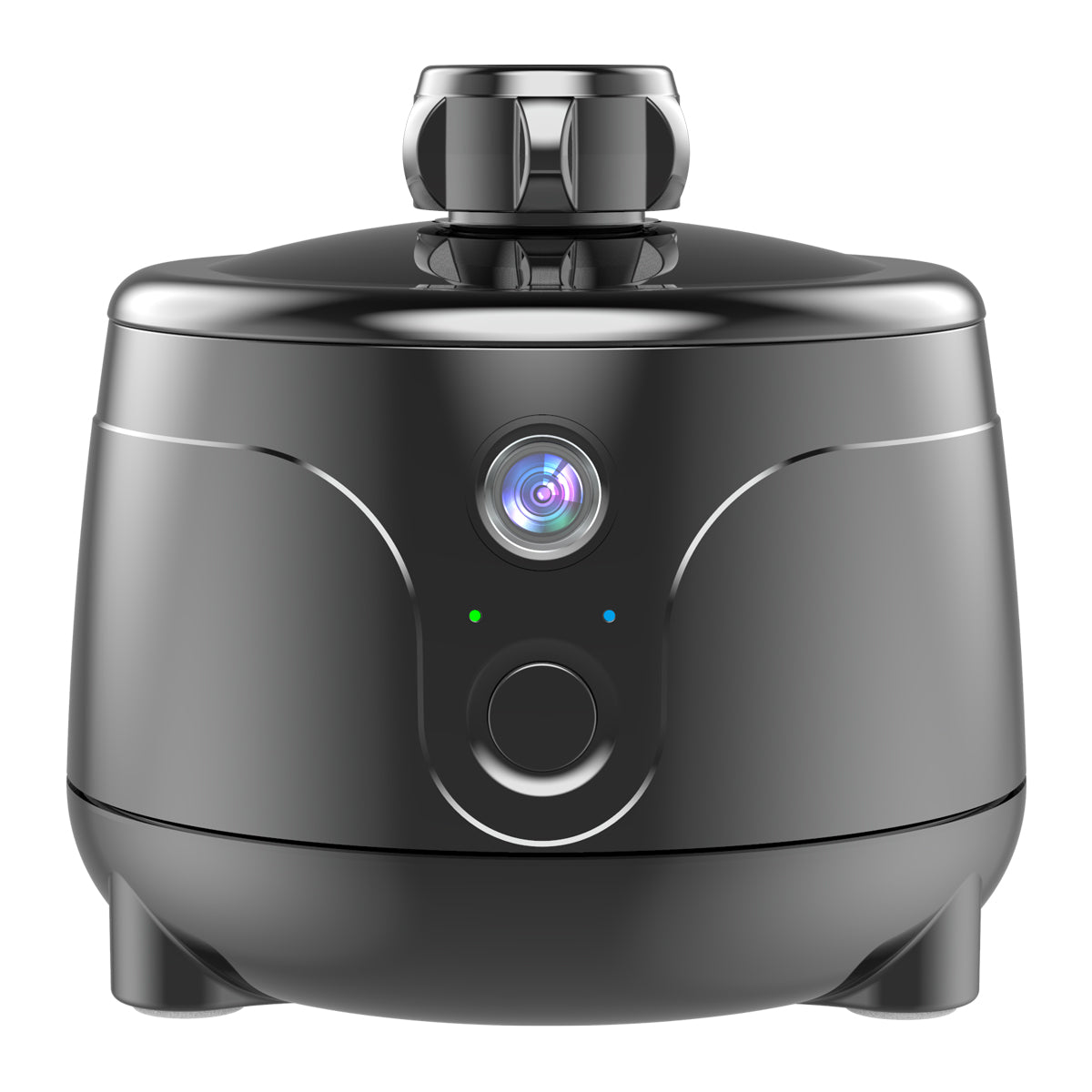 Y8 360 Degrees Rotation Smart AI Gimbal Face Tracking Camera Mobile Phone Holder Stand - Black