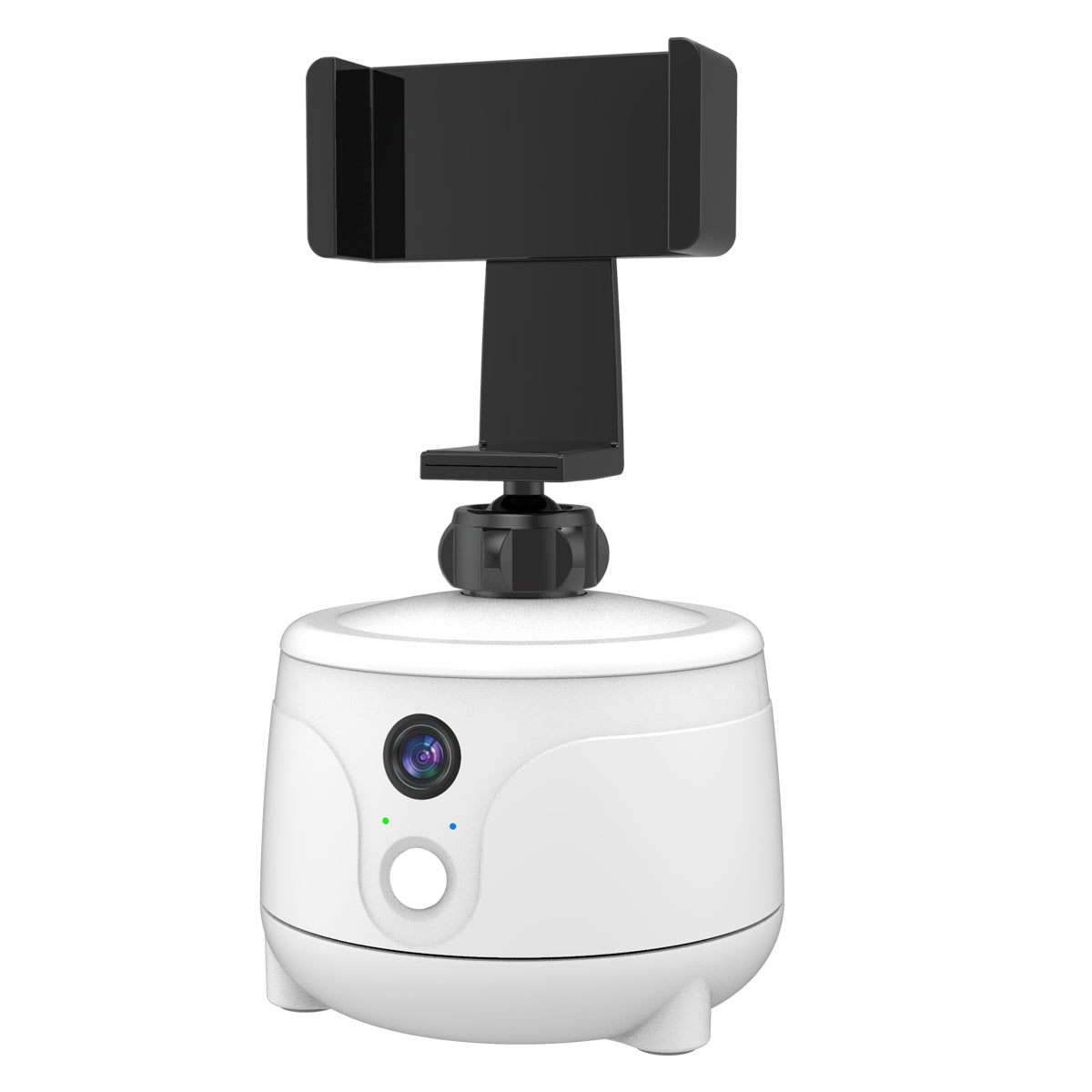 Y8 360 Degrees Rotation Smart AI Gimbal Face Tracking Camera Mobile Phone Holder Stand - White