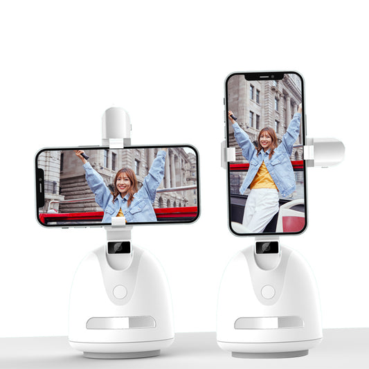 P2SC Auto Face Tracking Smart Shooting Robot Cell Phone Holder Video Gimbal for Vlog Youtuber - White