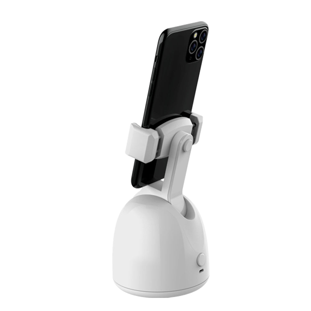 P2SC Auto Face Tracking Smart Shooting Robot Cell Phone Holder Video Gimbal for Vlog Youtuber - White