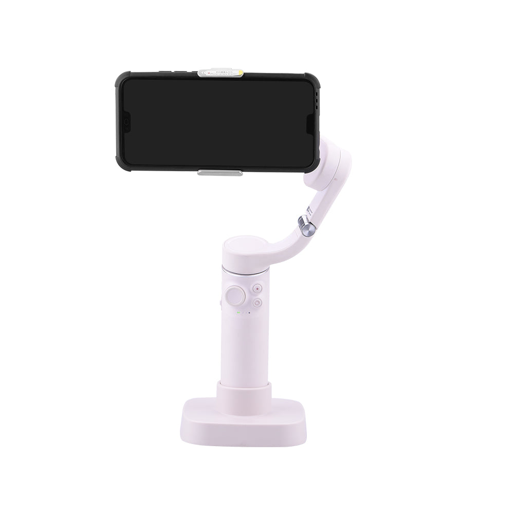 EWB9007 Holder Stand Handheld Phone Gimbal Mount Base Stabilizer for DJI OM 5 Desktop Base - White