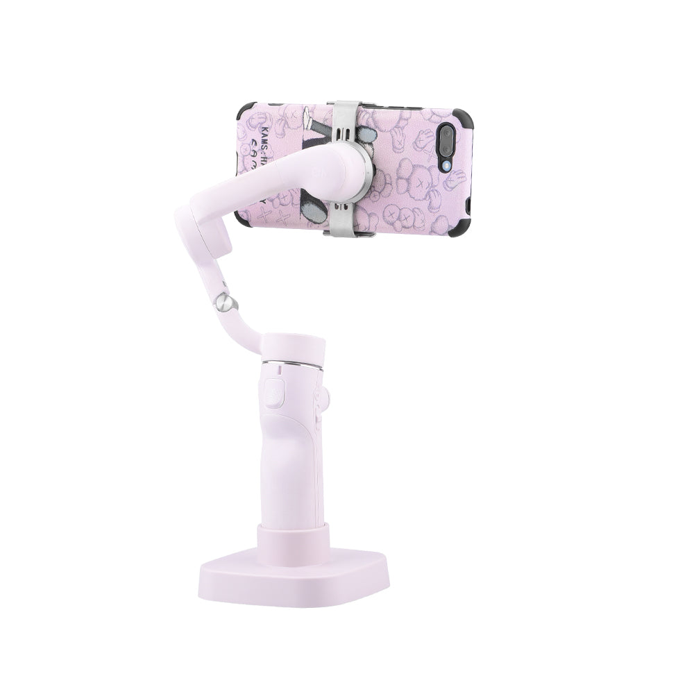 EWB9007 Holder Stand Handheld Phone Gimbal Mount Base Stabilizer for DJI OM 5 Desktop Base - White