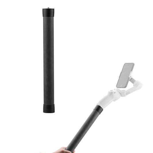 Max2888 Universal Carbon Fiber Extension Rod Pole for DJI OM 4 / Zhiyun Bar / Ronin S / Feiyu Vimble 2 Smooth 4 / OSMO Mobile 3/2 Stick Stabilizer