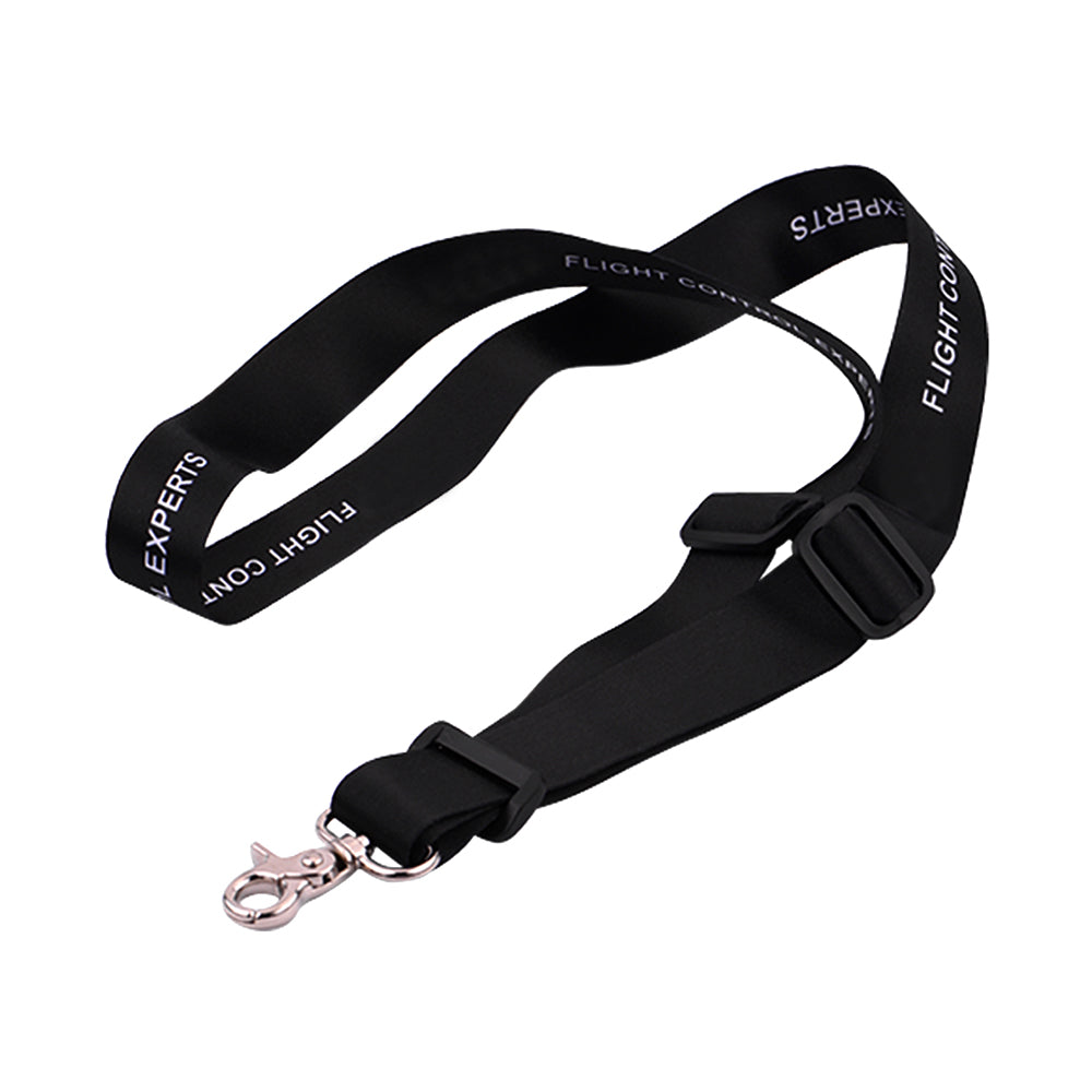 ZZCP5031/ZZCP5032 Handheld Gimbal Camera Safety Lanyard with Metal Buckle Holder for Zhiyun Smooth 4 / Feiyu Vemble / DJI OM 4 - Black