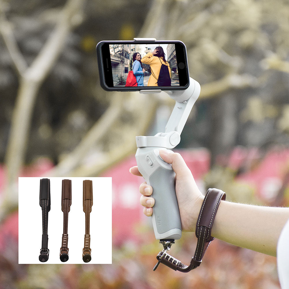 max2672 max2673 EWB7404 Belt Lanyard Wrist Strap Remote Controller Shoulder Strap Neck Tape Accessories for DJI OM 4/Osmo Mobile 3 /Osmo Mobile 2 - Black