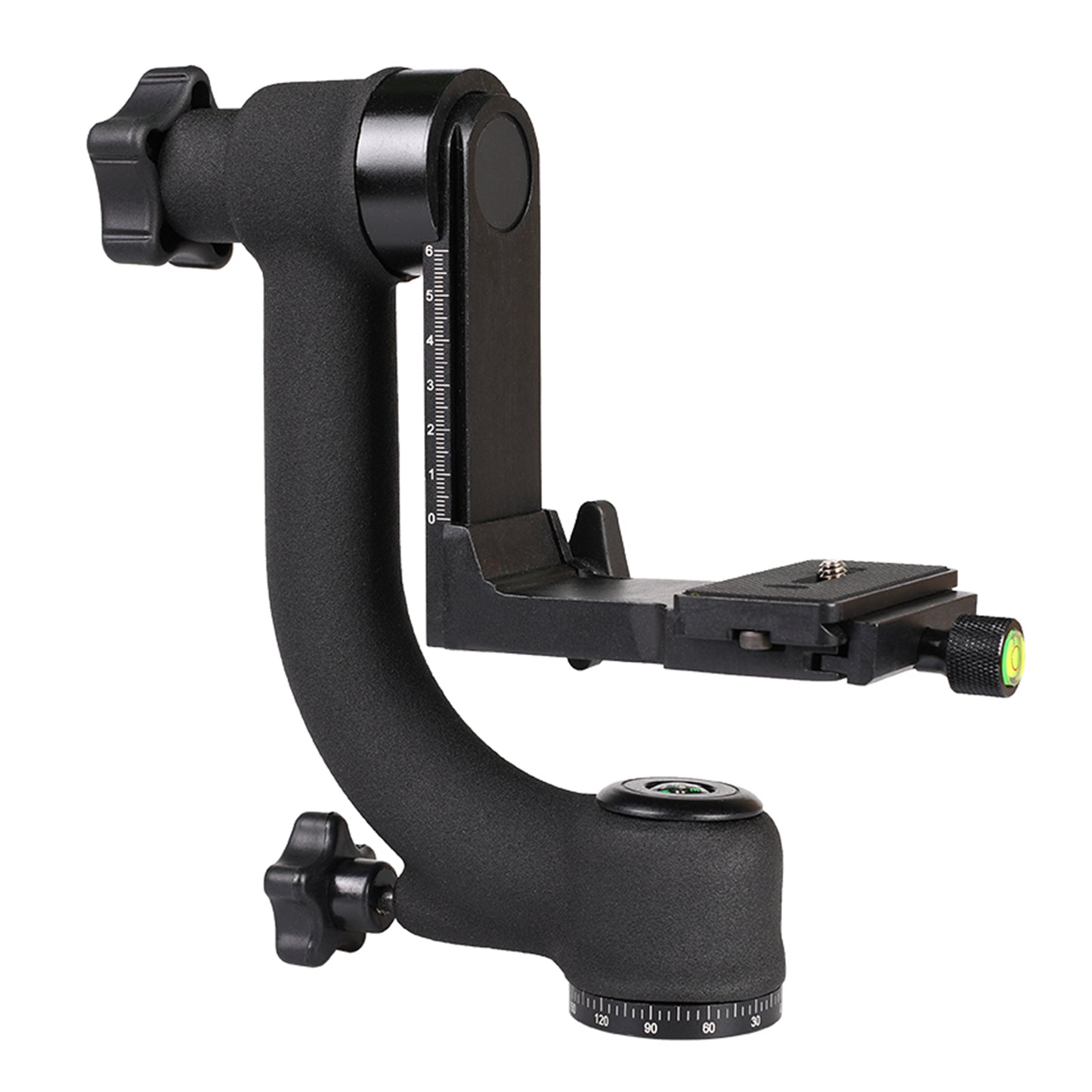 Q35 360 Degree Panoramic Gimbal Tripod Connector for DSLR Camera Telephoto Lens