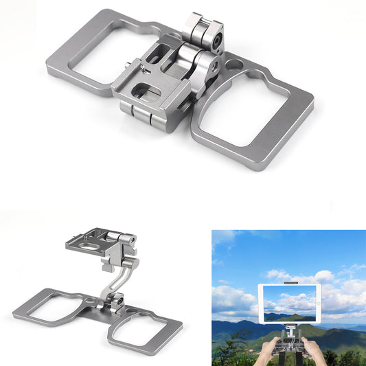 Uniqkart Aluminum Alloy Adjustable Stand Holder Extender Remote Controller Holder for DJI Mavic 2 Pro/Mavic 2/Spark/Mavic Air/Mavic Pro