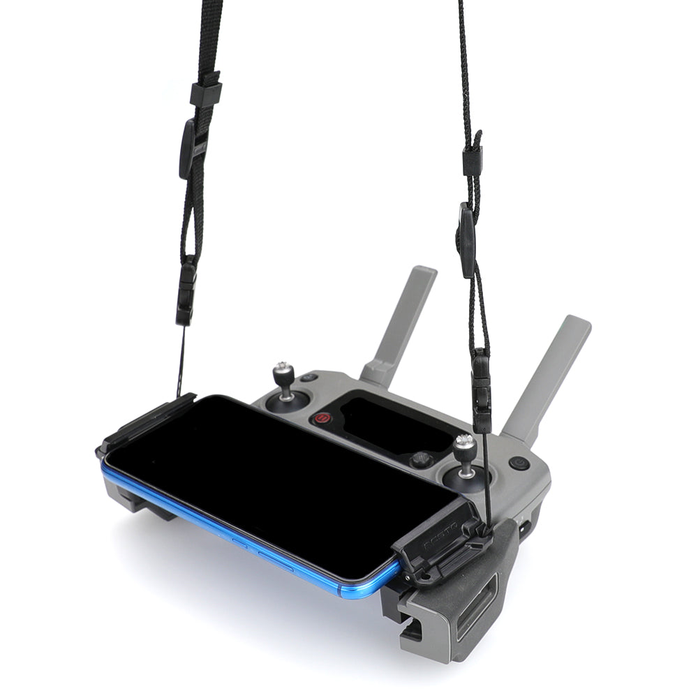 RCGEEK Universal Remote Control Pad Mobile Phone Holder with Strap for DJI Mavic Mini / Air / 2