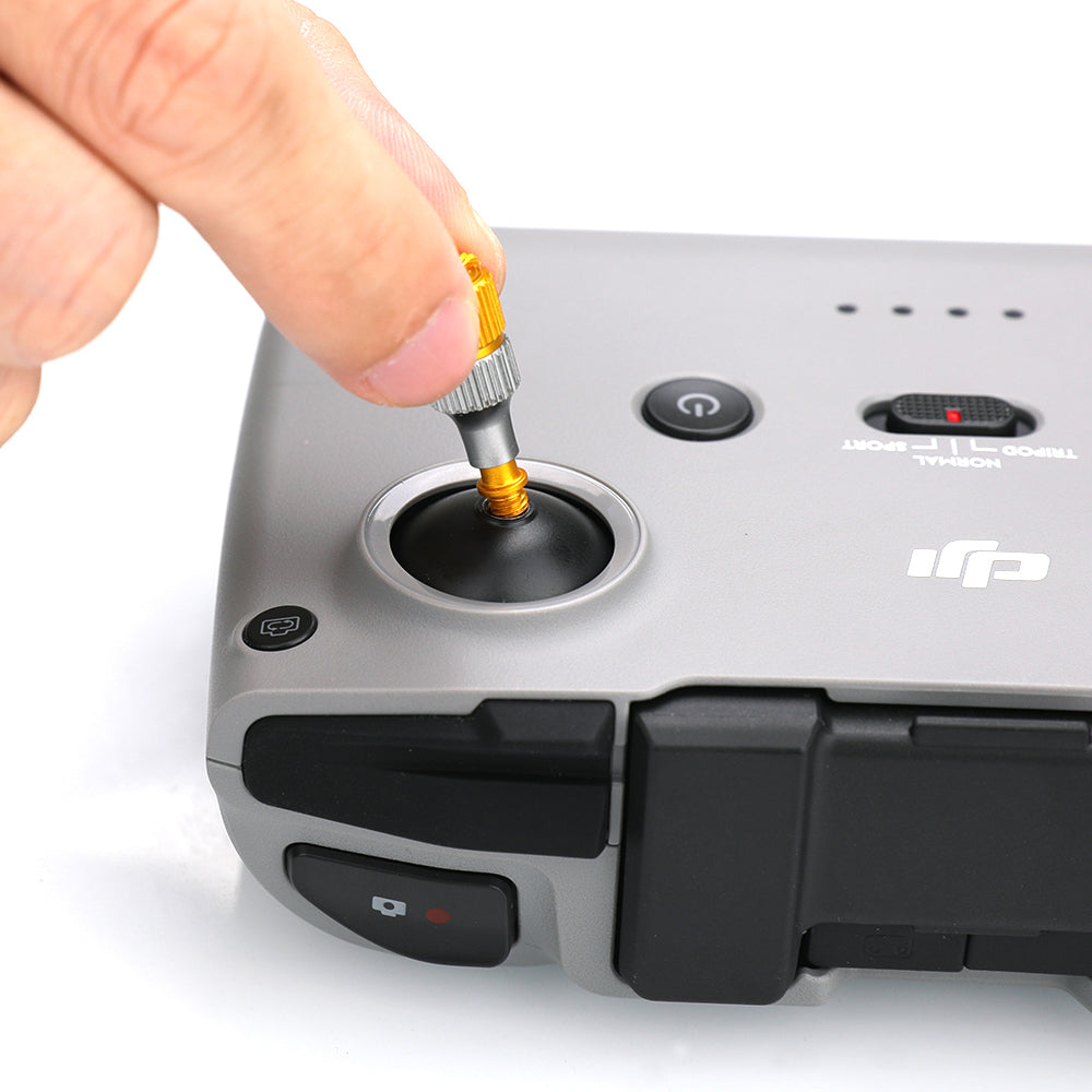 RCGEEK 2Pcs Metal Remote Control Joysticks Stick Thumb Rocker for DJI Mavic Air 2