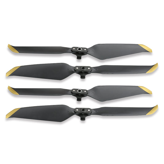 2 Pairs 7238F Low Noise Propellers Folding Blades for DJI Mavic Air 2 - Gold
