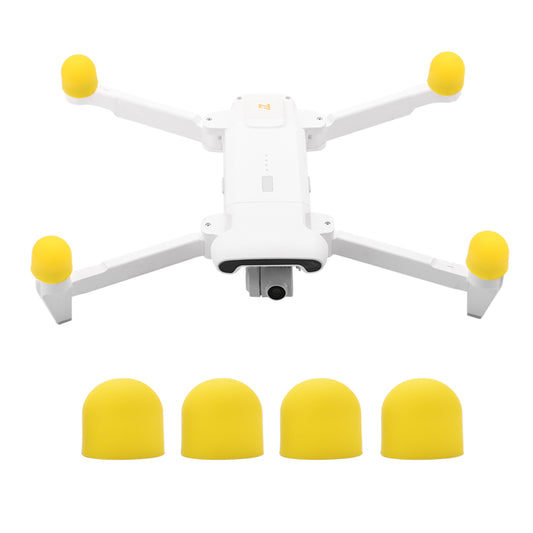 Dustproof Silicone Motor Cover Cap for FIMI X8 SE Drone - Yellow