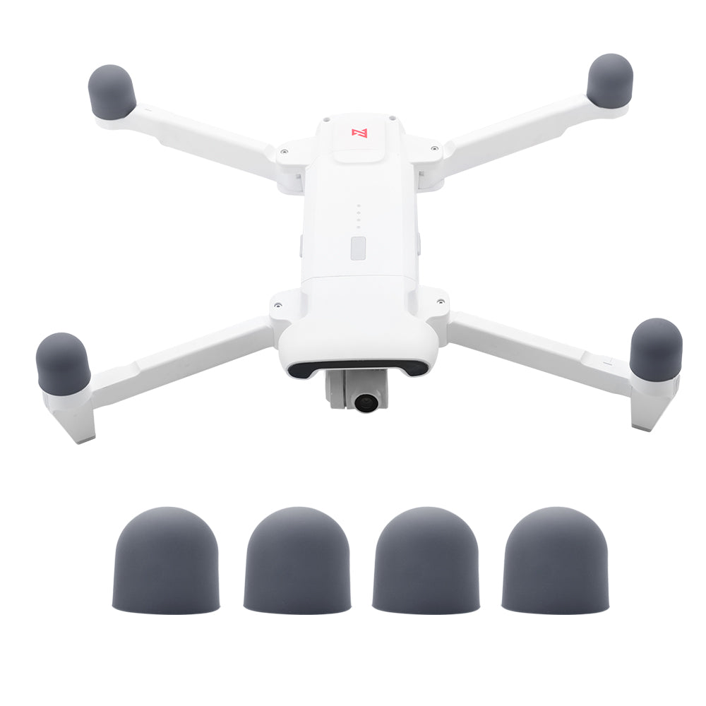 Dustproof Silicone Motor Cover Cap for FIMI X8 SE Drone - Grey