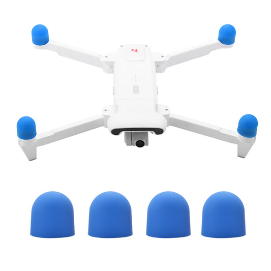 Dustproof Silicone Motor Cover Cap for FIMI X8 SE Drone - Blue