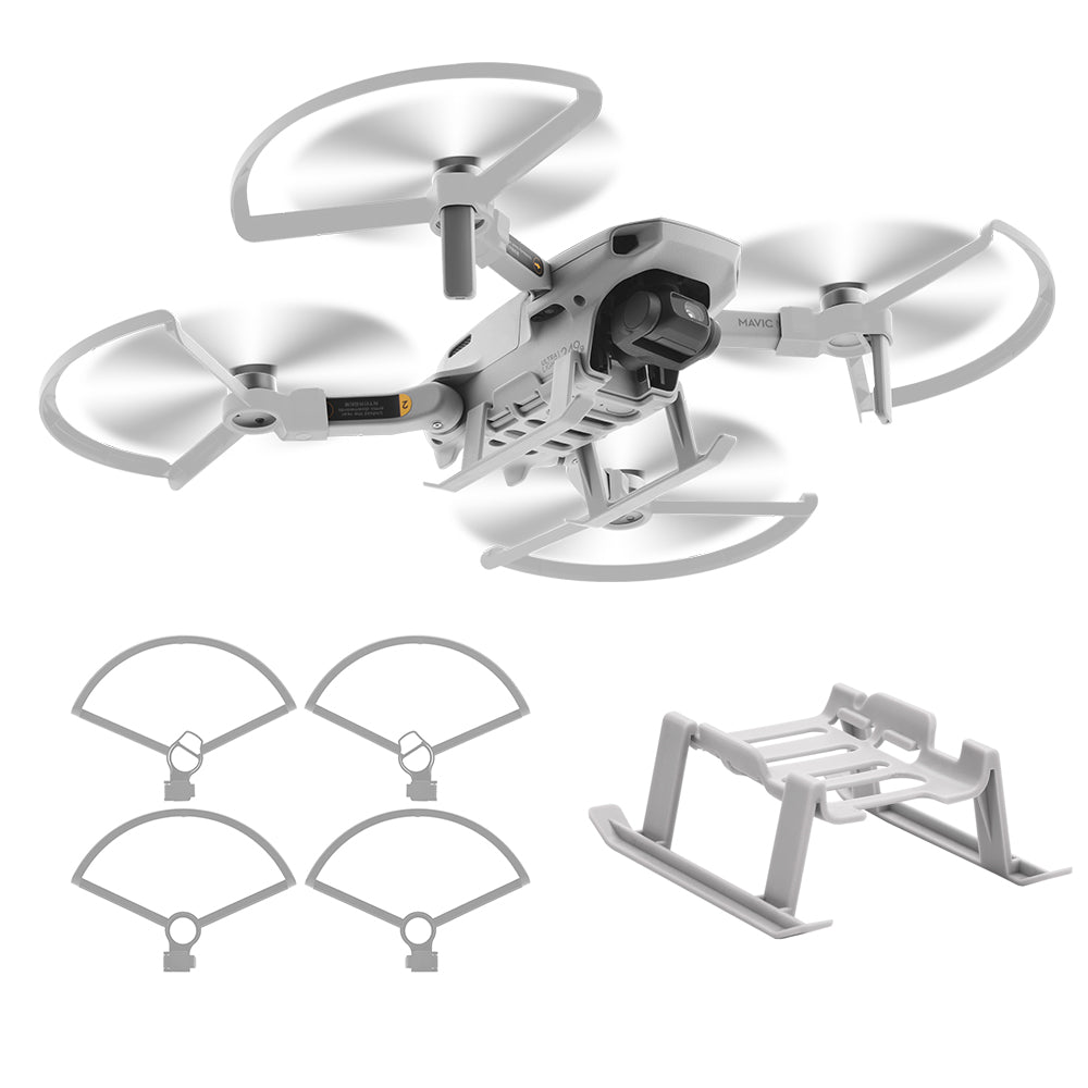 Blade Protector Ring Protective Cover + Landing Gear Extension for DJI Mavic Mini Drone - Grey