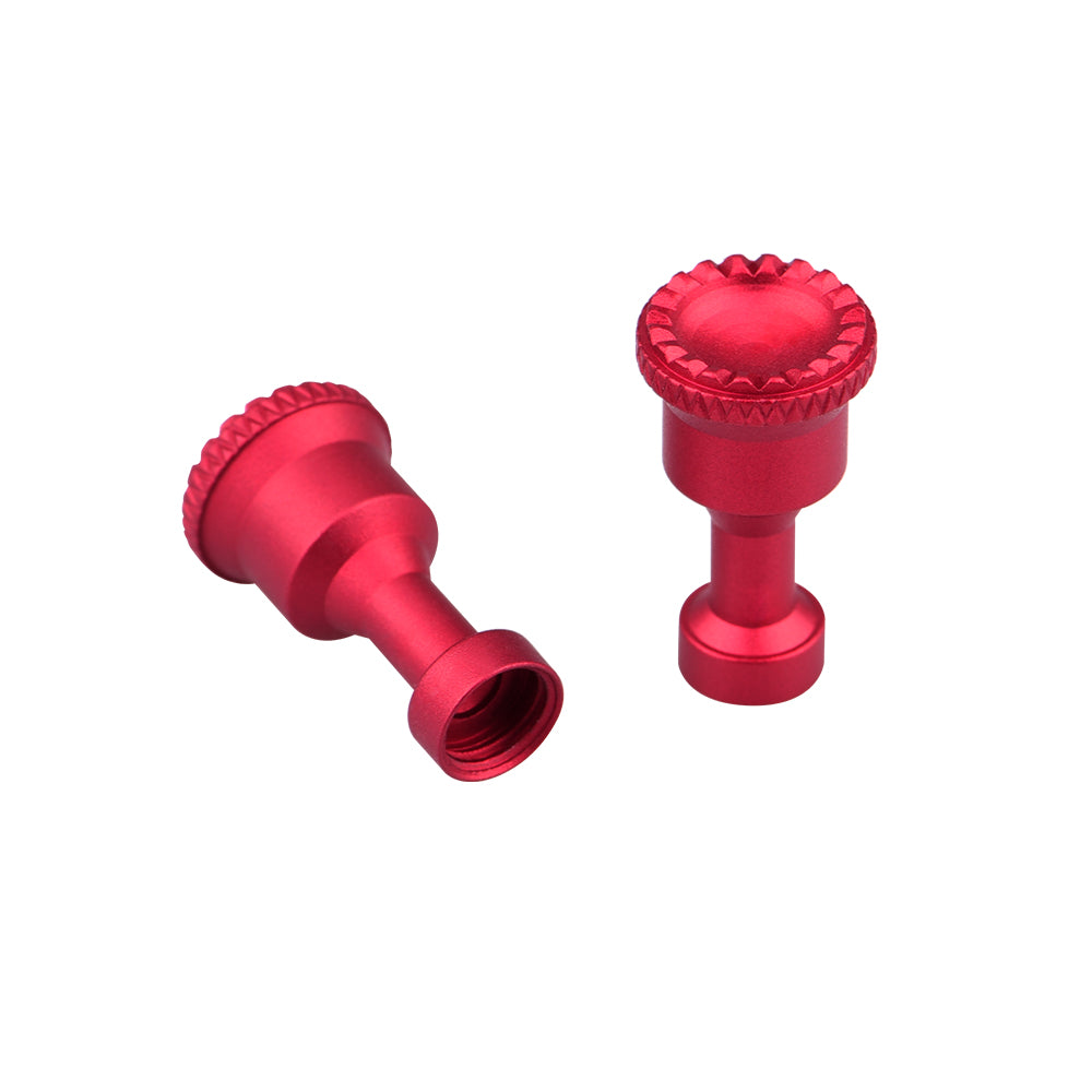 For DJI Mavic 2/Air Remote Controller Handle Thumb Rocker Metal Joysticks Detachable Protector (max2263) - Red