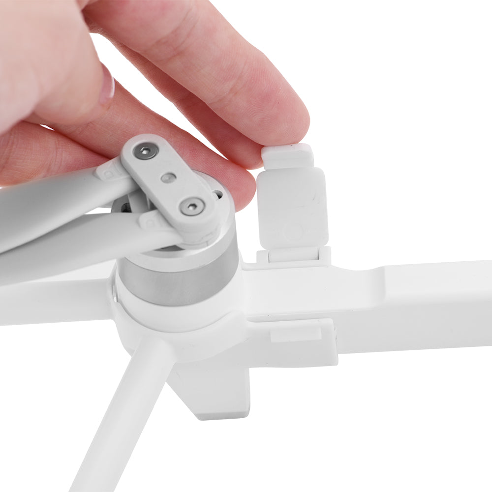 2 Pairs RC Quadcopter CW CCW Propeller Blade Protection Ring for Xiaomi X8SE Drone - White