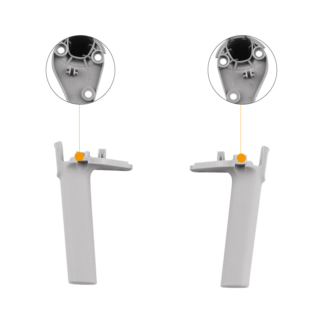 Front Left Right Landing Gear Stands Set for Mavic Air 2 Drone Replacement Repair Parts (EWB7687_1+EWB7687_2)