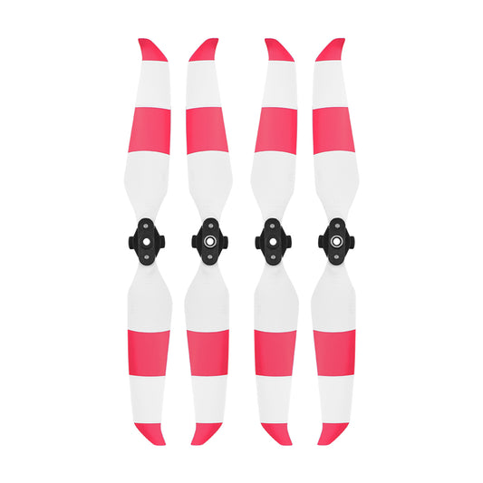 2 Pairs Blade Props Quick Release Propellers for DJI Mavic Air 2 - Red/White