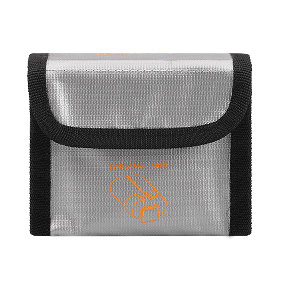 Lithium Battery Explosion-Proof Safety Storage Bag for DJI Mavic Mini Drone, Size: 8.5 x 11.3 x 4.7cm