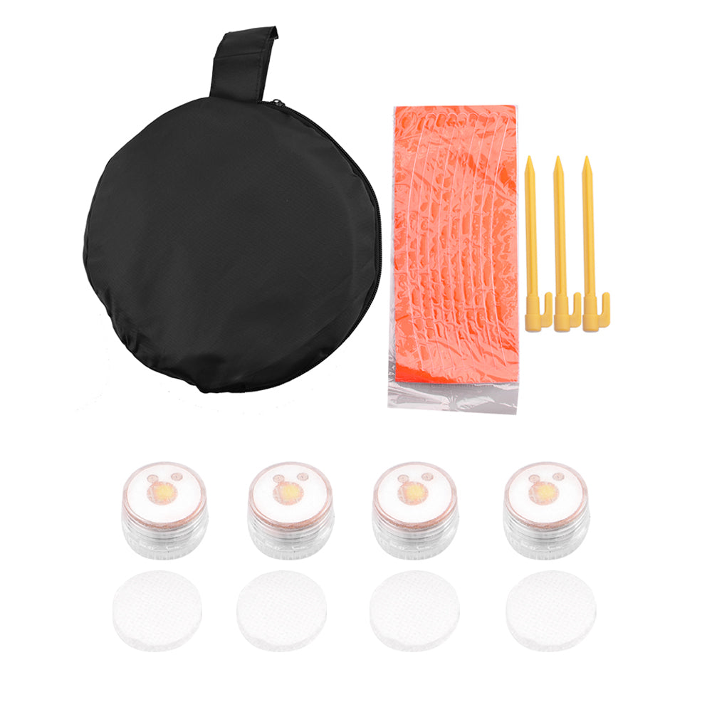 Universal Simple Drone Night Flight Light + Landing Pad 75cm Waterproof Parking Apron for DJI Mavic Air 2 Drone Accessories