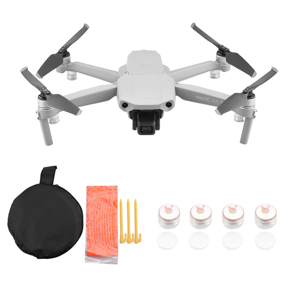 Universal Simple Drone Night Flight Light + Landing Pad 75cm Waterproof Parking Apron for DJI Mavic Air 2 Drone Accessories
