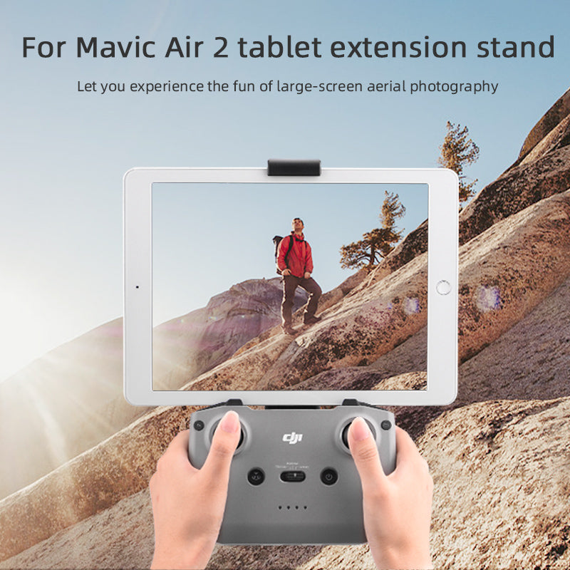 Remote Control Phone Tablet Extension Holder Bracket Mount Clip Stand for DJI Mavic Air 2 Drone Accessories [Small]