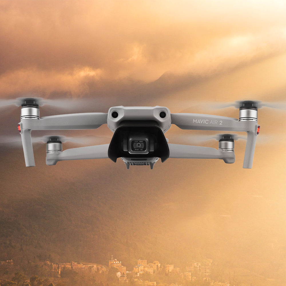 Lens Hood Sun Shade Glare Shield Gimbal Shade Anti Flare Lens Camera for DJI Mavic Air 2 Drone